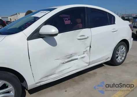 2012 Mazda Mazda3 I Touring z USA, uszkodzony, nr VIN JM1BL1V75C1617727